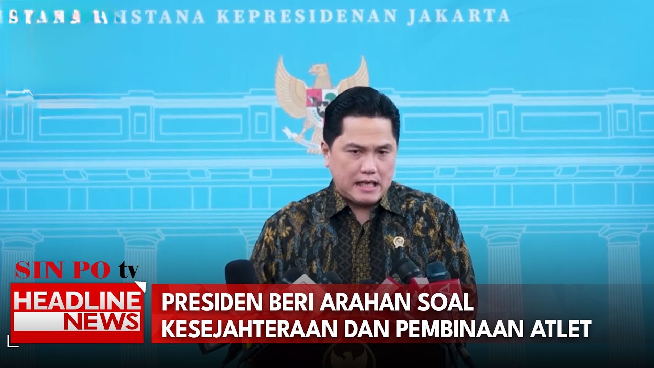 Presiden Beri Arahan Soal Kesejahteraan Dan Pembinaan Atlet
