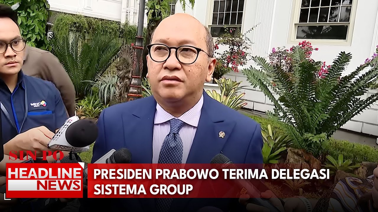 Presiden Prabowo Terima Delegasi Sistema Group