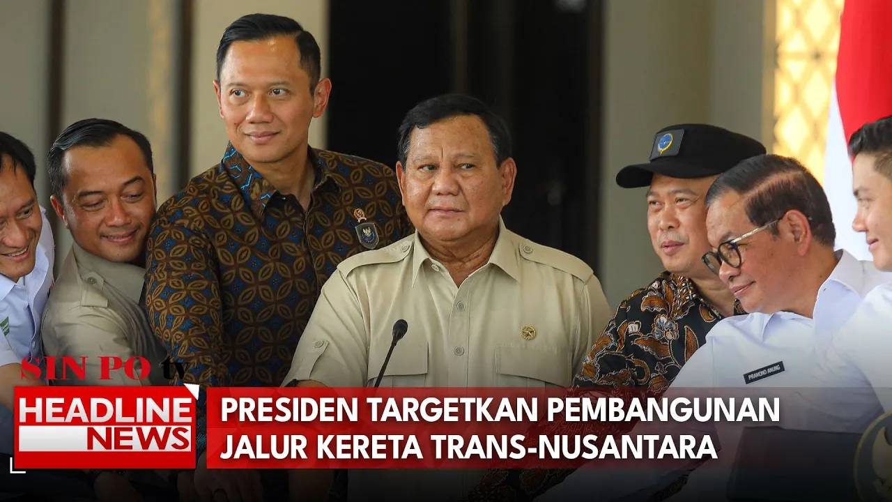 Presiden Targetkan Pembangunan Jalur Kereta Trans-Nusantara