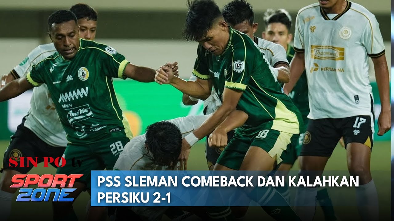 PSS Sleman Comeback Dan Kalahkan Persiku 2-1