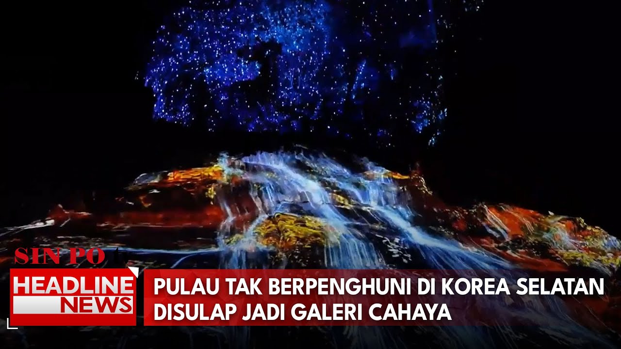 Pulau Tak Berpenghuni Di Korea Selatan Disulap Jadi Galeri Cahaya