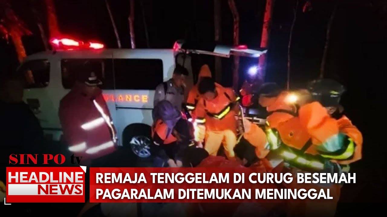 Remaja Tenggelam di Curug Besemah Pagaralam Ditemukan Meninggal
