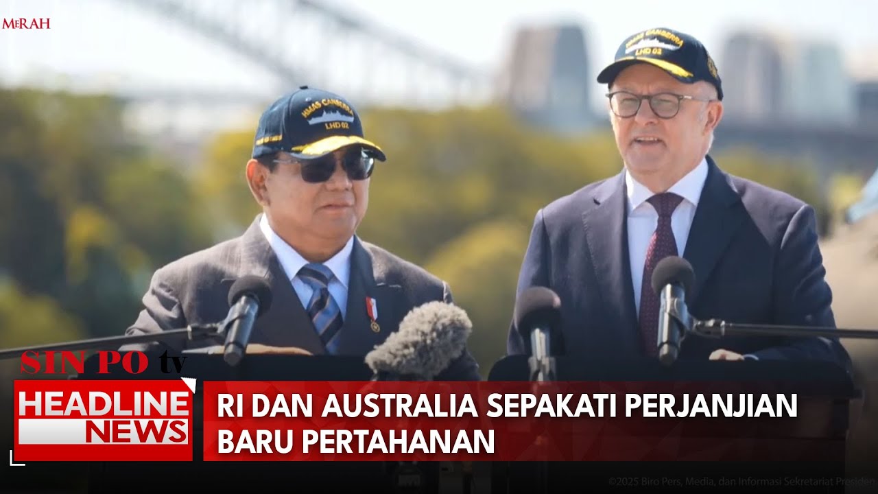 RI dan Australia Sepakati Perjanjian Baru Pertahanan