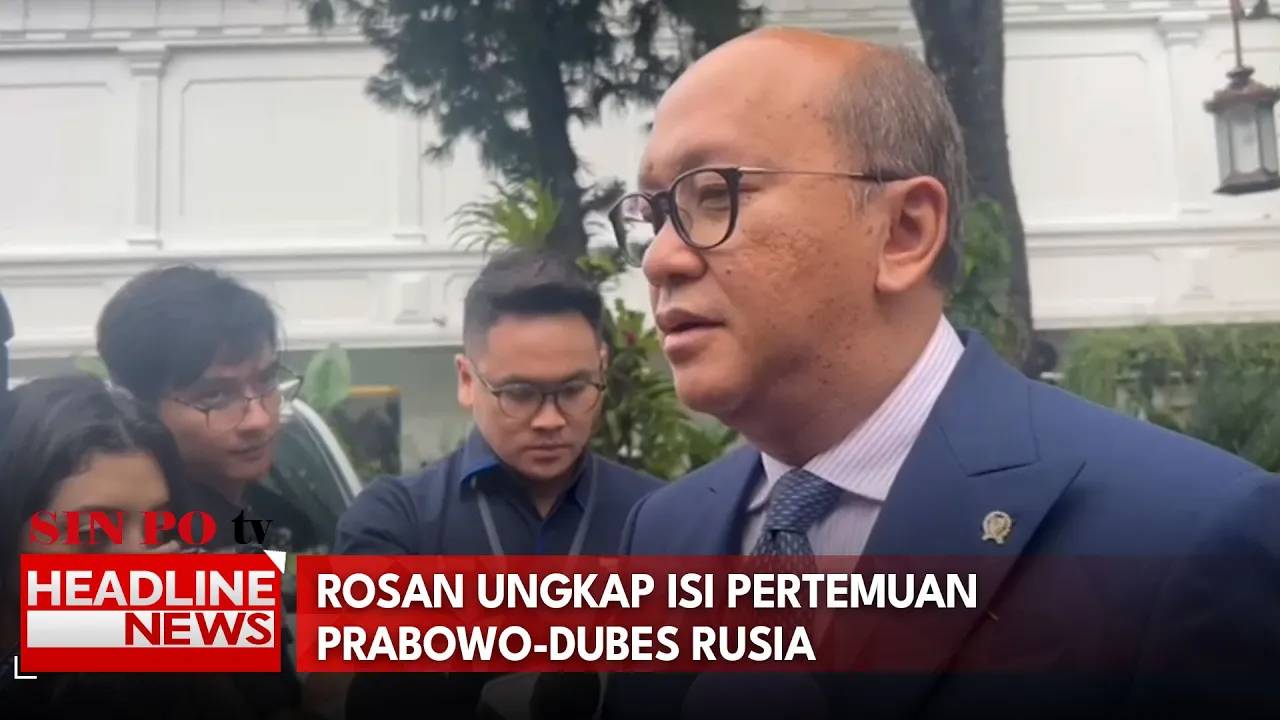 Rosan Ungkap Isi Pertemuan Prabowo-Dubes Rusia: Kerja Sama Obat-Kapal Listrik