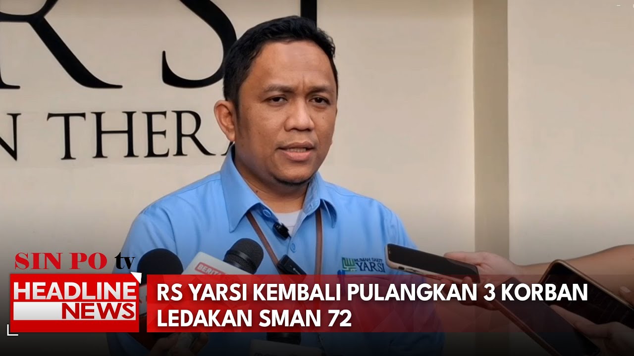 RS Yarsi Kembali Pulangkan 3 Korban Ledakan SMAN 72
