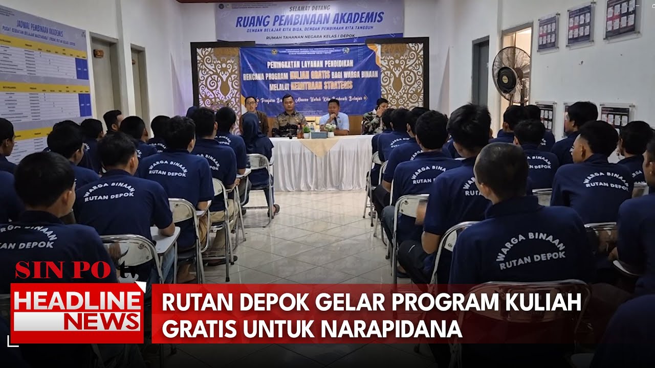Rutan Depok Gelar Program Kuliah Gratis untuk Narapidana
