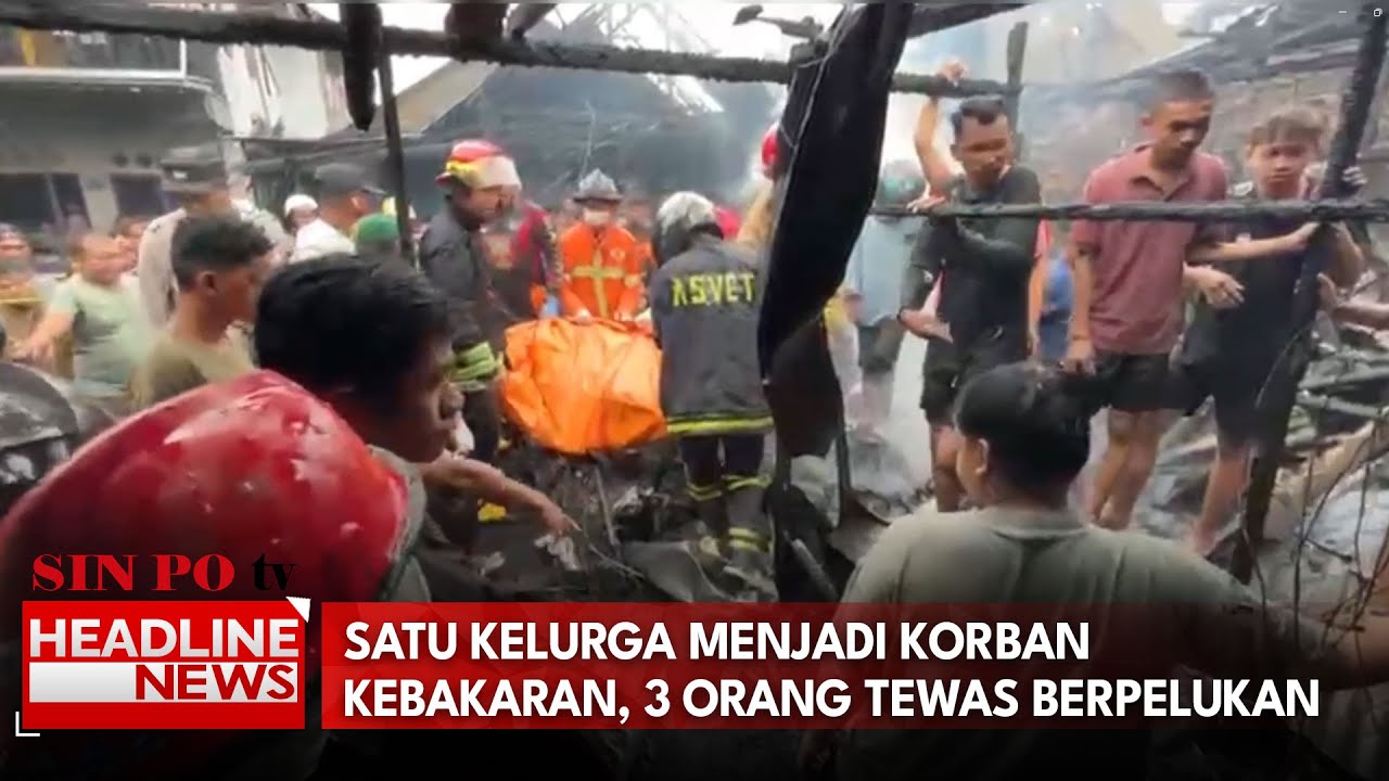 Satu Keluarga Menjadi Korban Kebakaran, 3 Orang Tewas Berpelukan