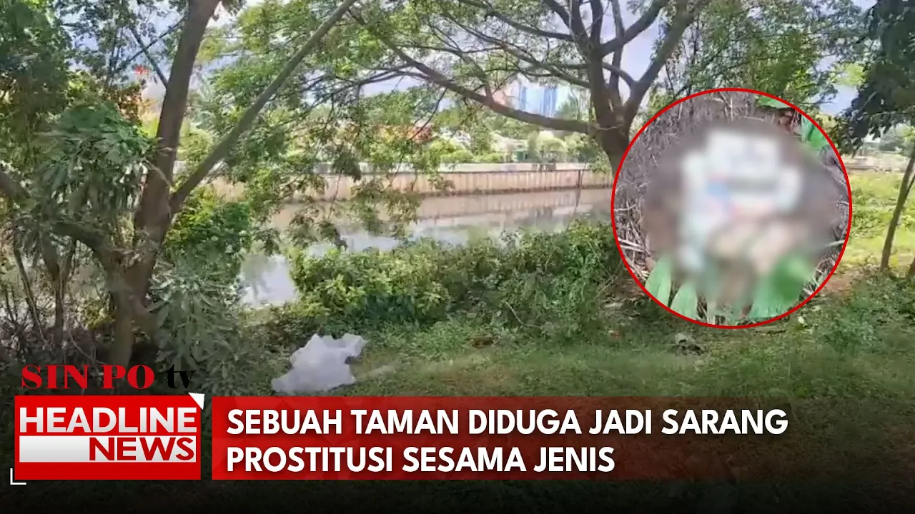 Sebuah Taman Diduga Jadi Sarang Prostitusi Sesama Jenis