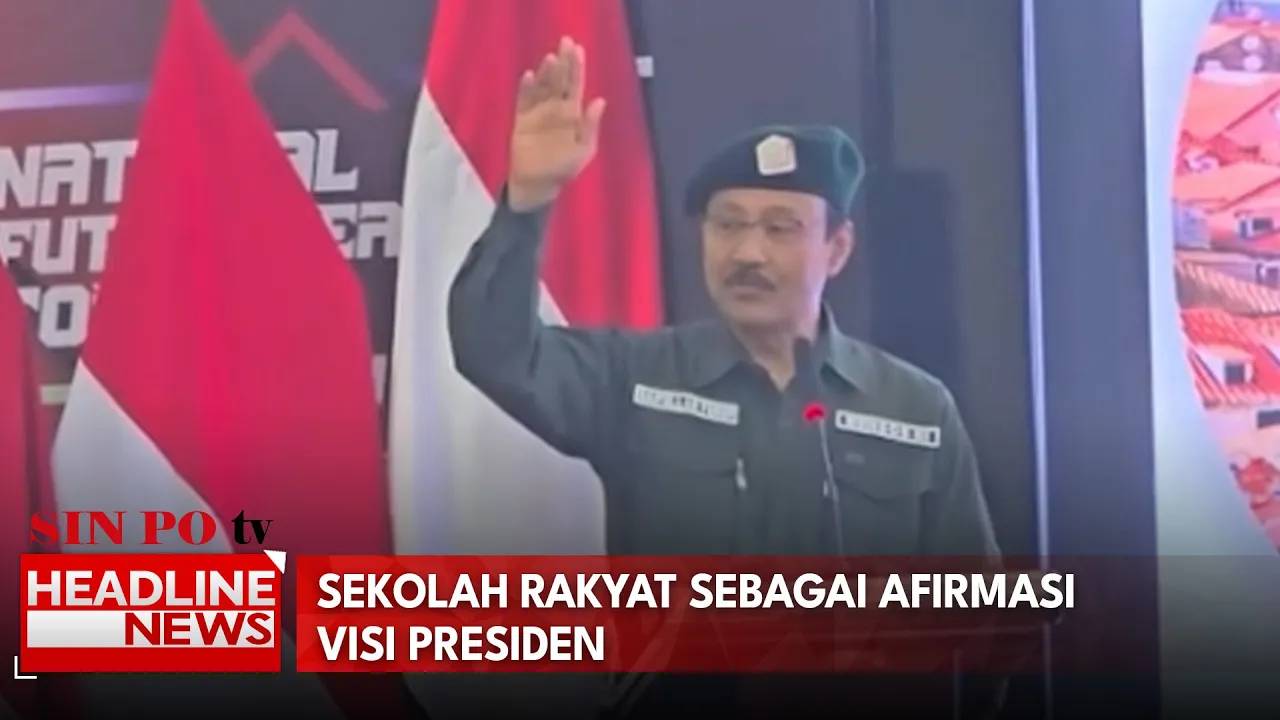 Sekolah Rakyat Sebagai Afirmasi Visi Presiden