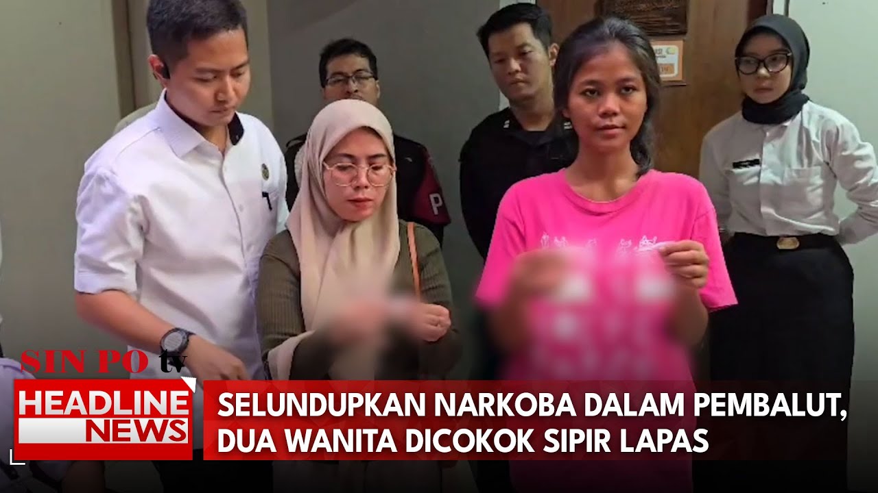 Selundupkan Narkoba Dalam Pembalut, 2 Wanita Dicokok Sipir Lapas