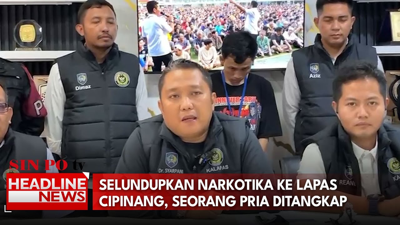 Selundupkan Narkotika Ke Lapas Cipinang, Seorang Pria Ditangkap