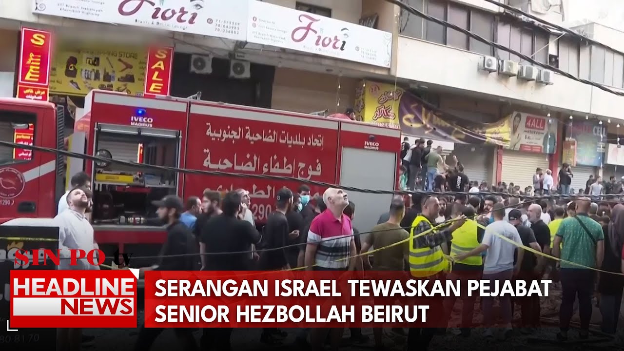 Serangan Israel Tewaskan Pejabat Senior Hezbollah di Beirut