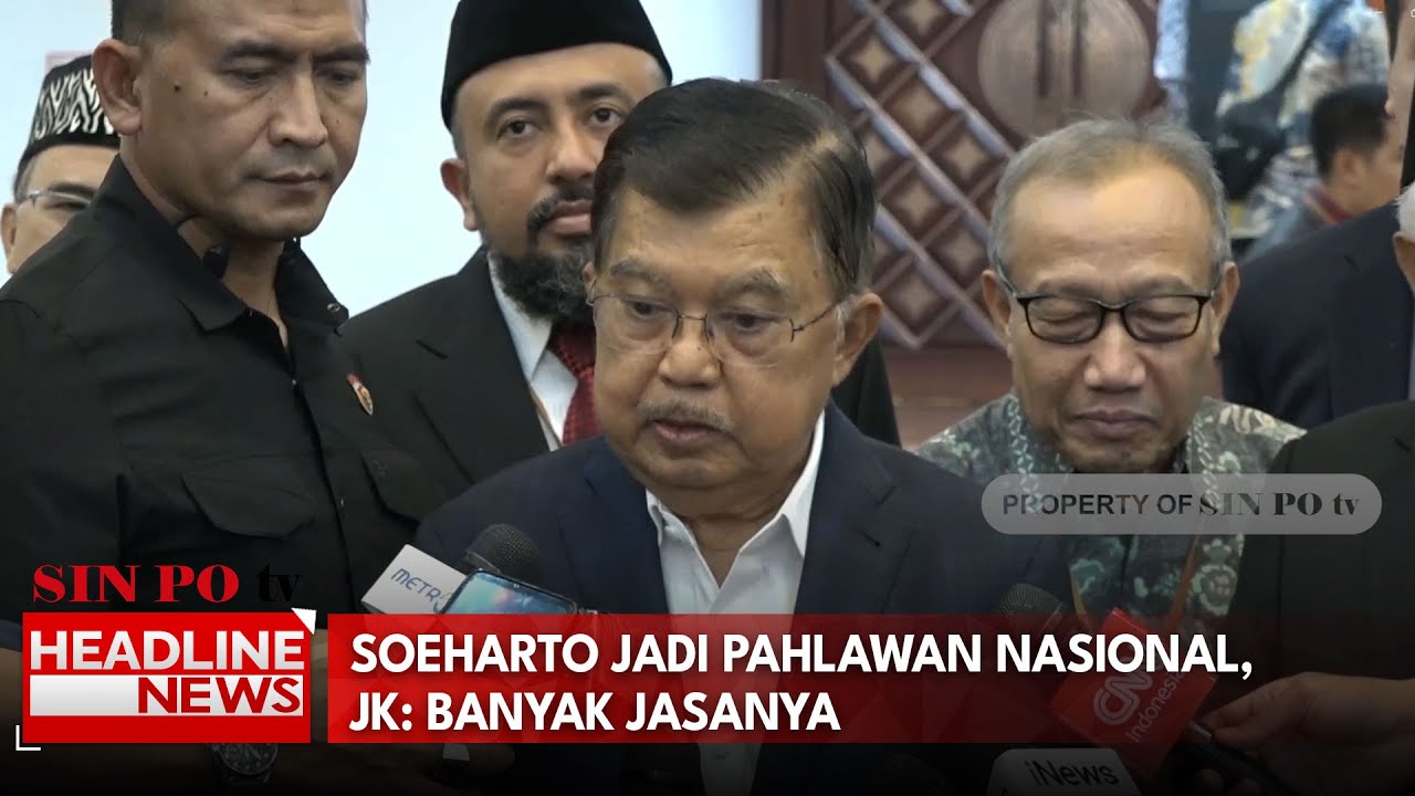 Soeharto Jadi Pahlawan Nasional, JK: Banyak Jasanya