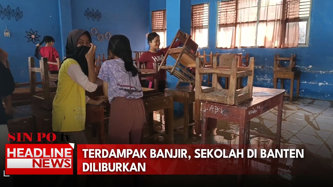 Terdampak Banjir, Sekolah Di Banten Diliburkan