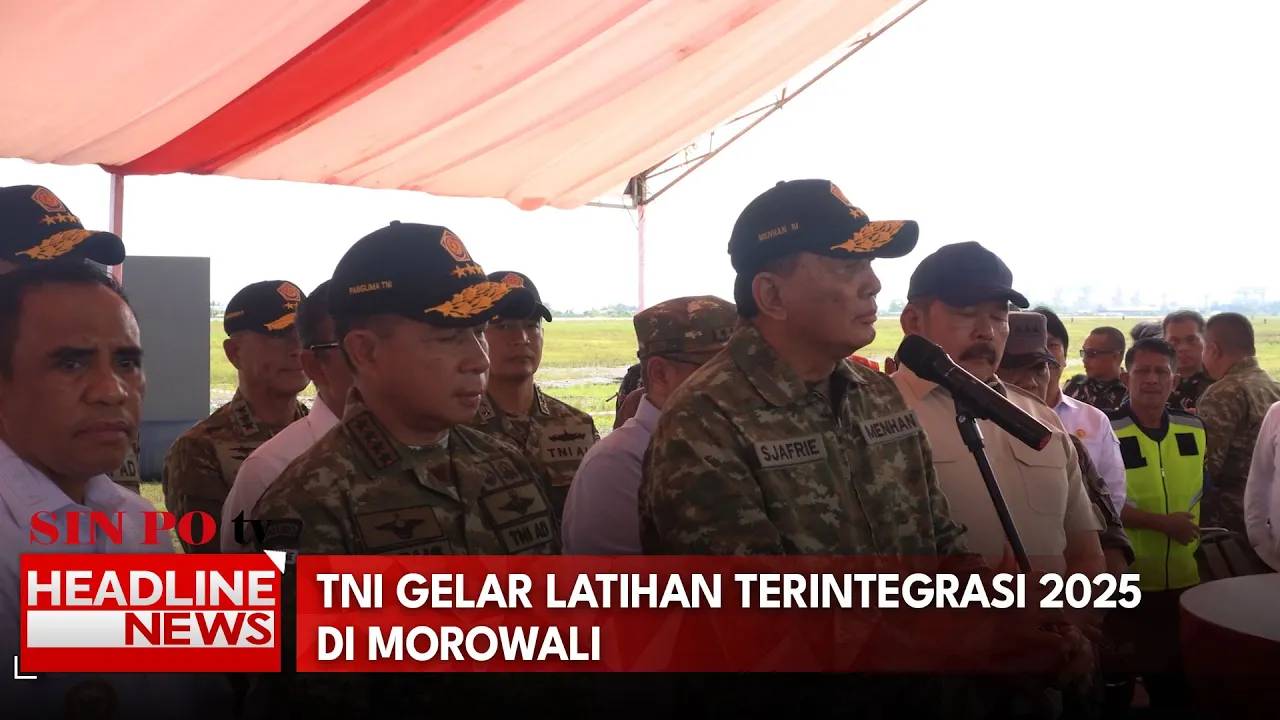 TNI Gelar Latihan Terintegrasi 2025 Di Morowali
