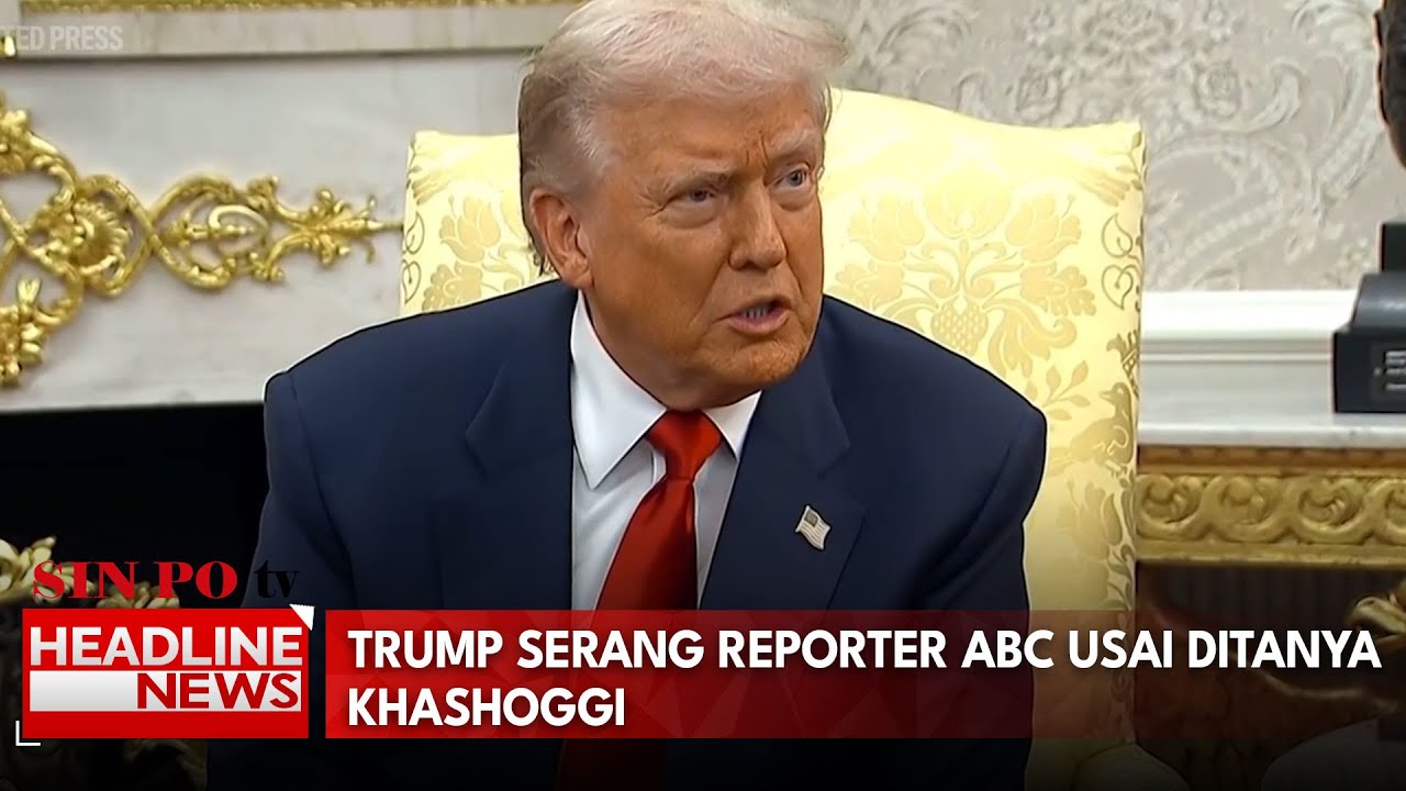 Trump Serang Reporter ABC Usai Ditanya Khashoggi