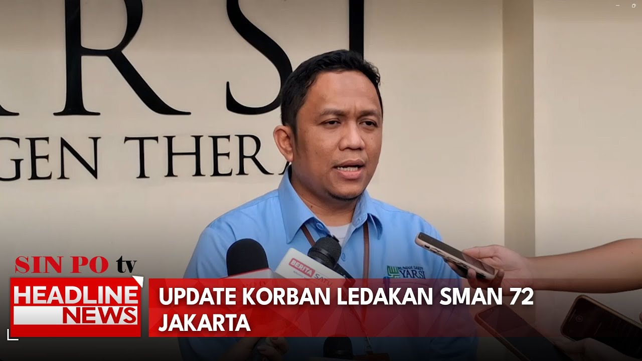 Update Korban Ledakan SMAN 72 Jakarta