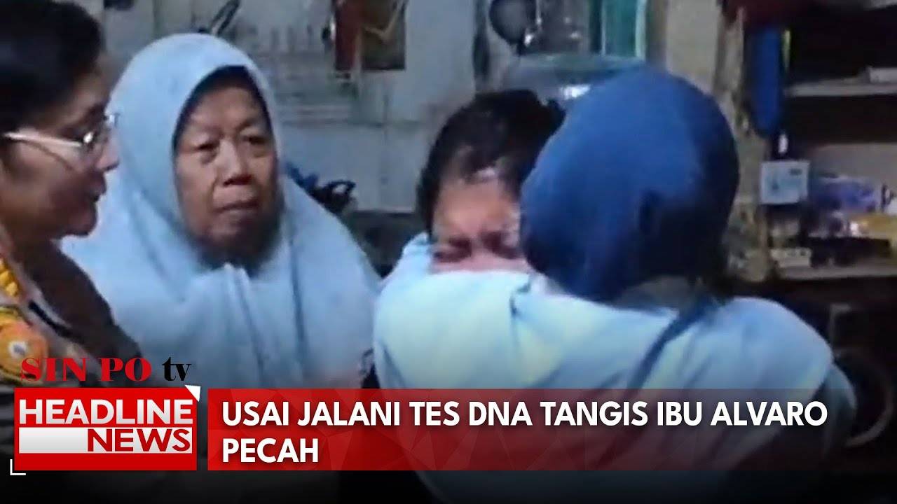 Usai Jalani Tes DNA Tangis Ibu Alvaro Pecah