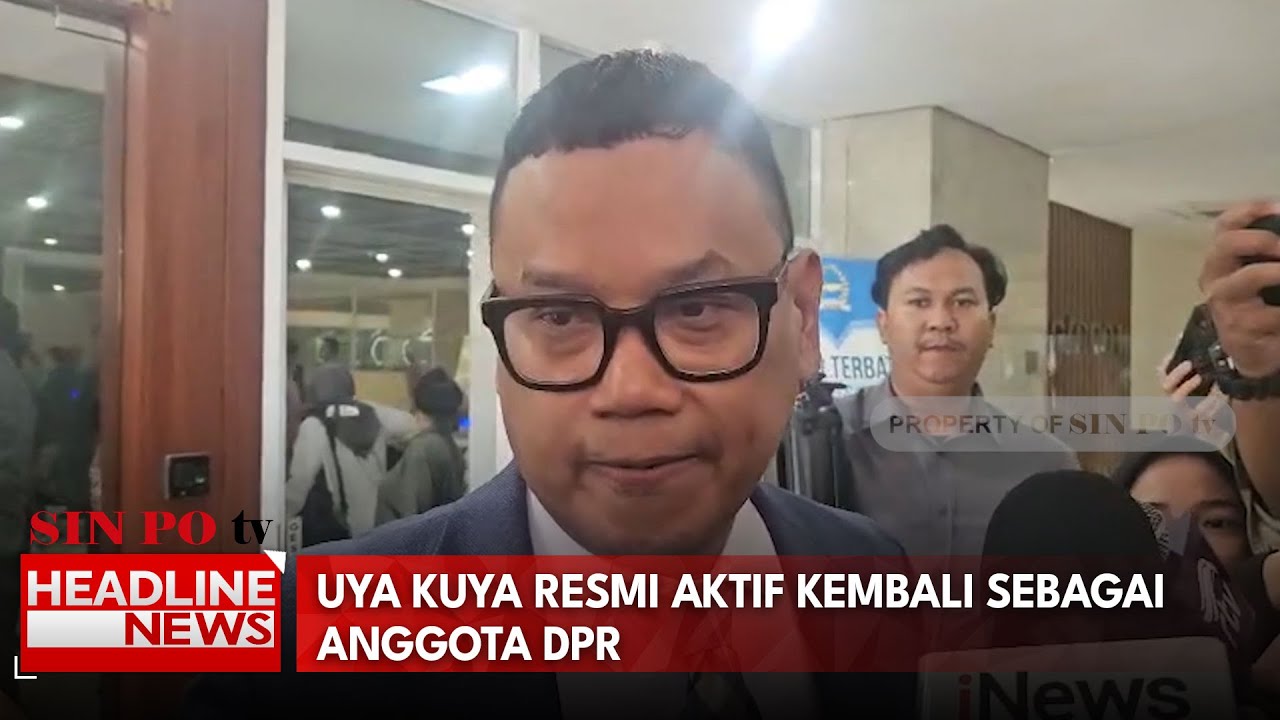 Uya Kuya Resmi Aktif Kembali Sebagai Anggota DPR