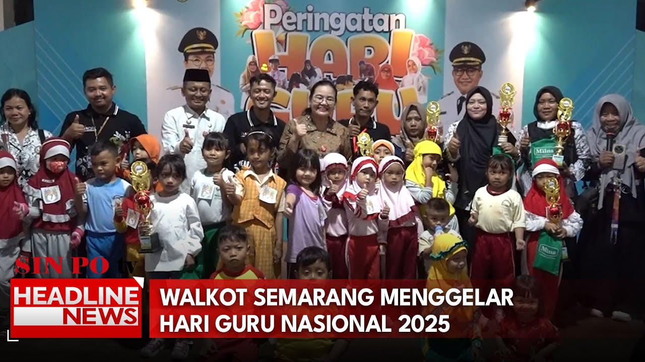 Walkot Semarang Menggelar Hari Guru Nasional 2025