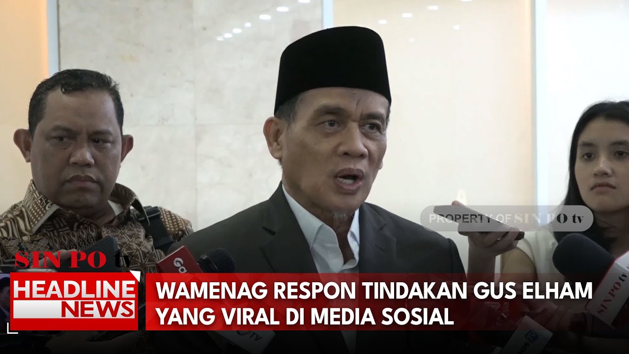 Wamenag Respon Tindakan Gus Elham yang Viral di Media Sosial