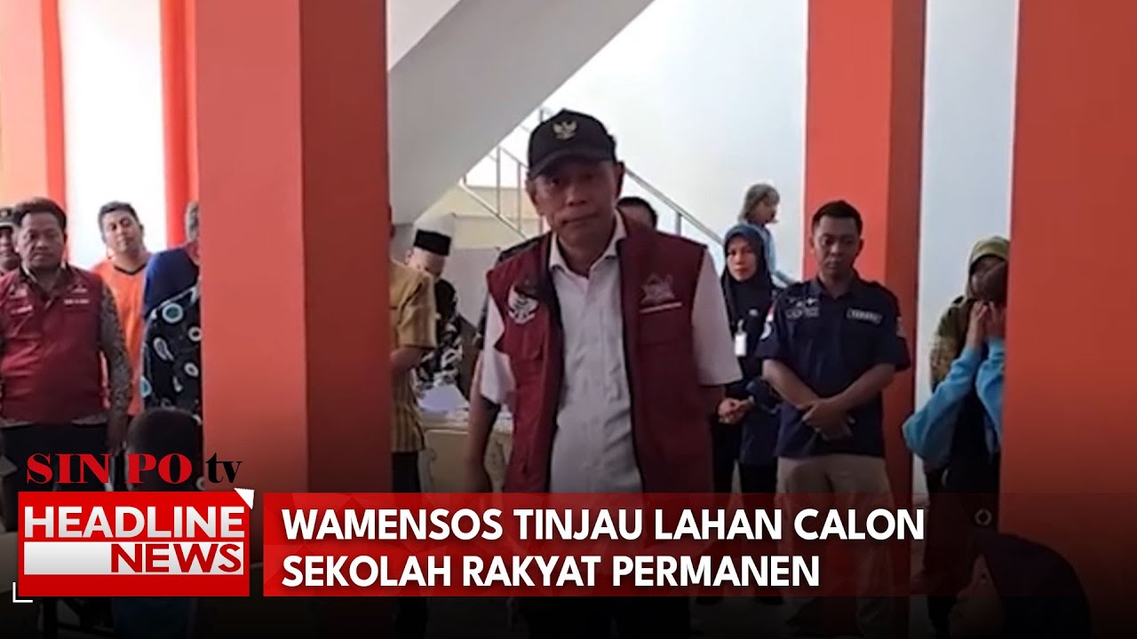 Wamensos Tinjau Lahan Calon Sekolah Rakyat Permanen