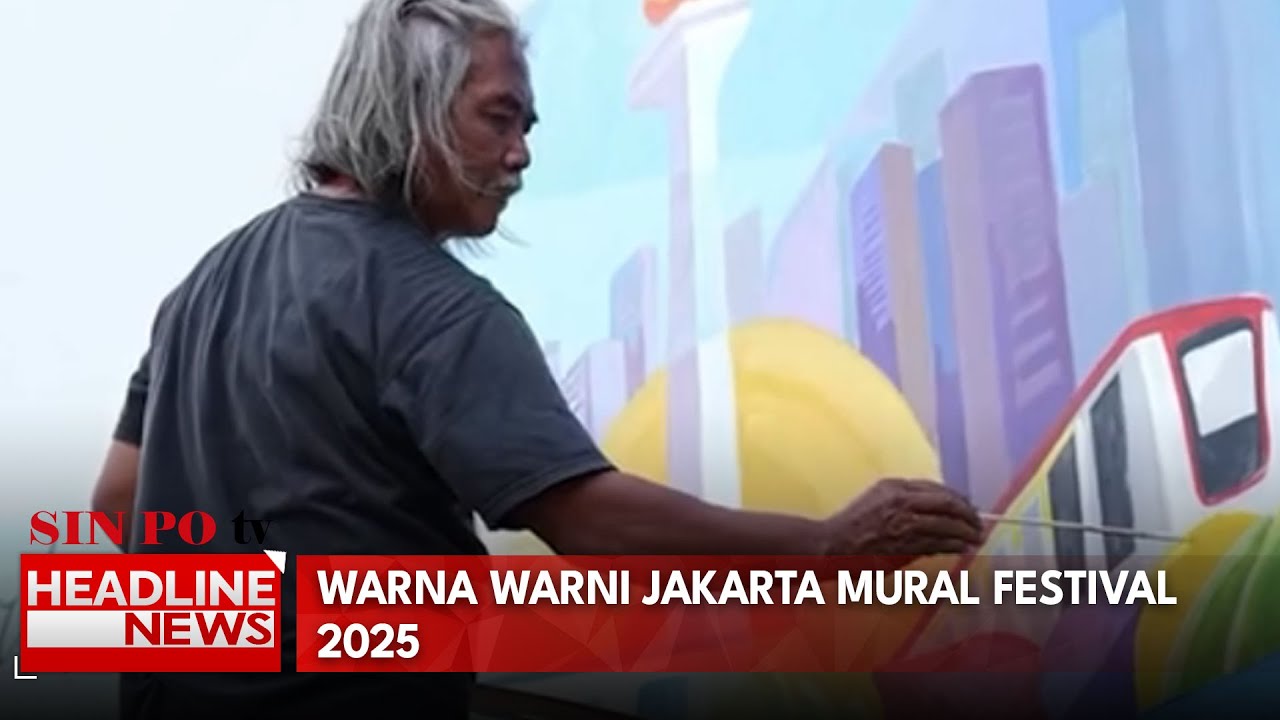 Warna Warni Jakarta Mural Festival 2025