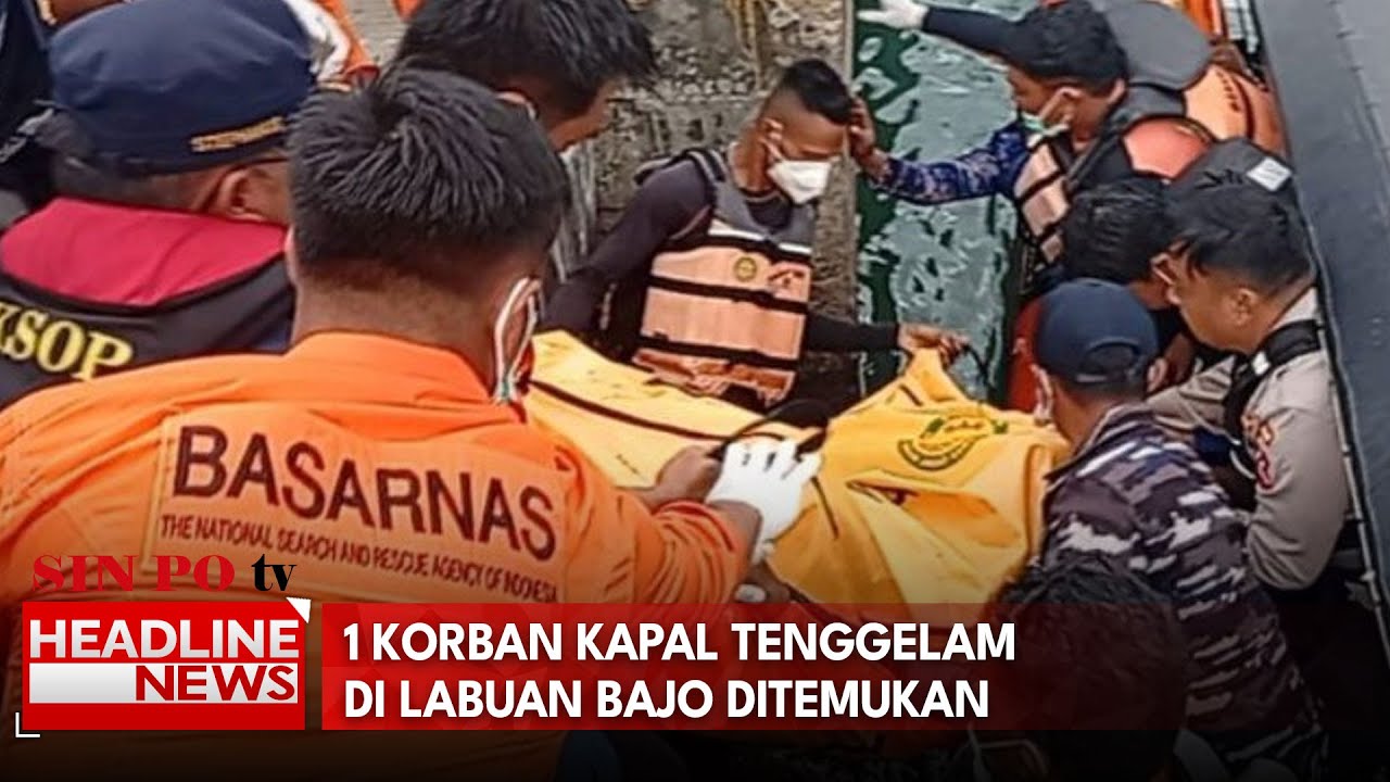 1 Korban Kapal Tenggelam Di Labuan Bajo Ditemukan