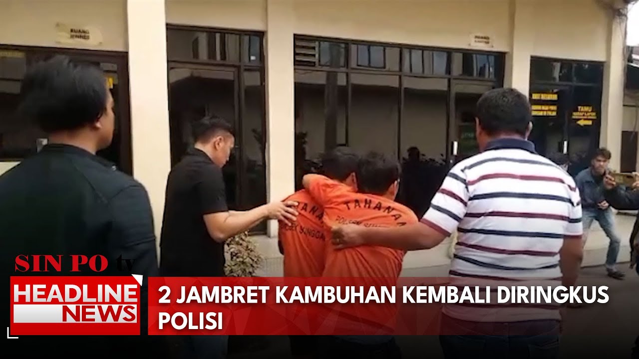 2 Jambret Kambuhan Kembali Diringkus Polisi