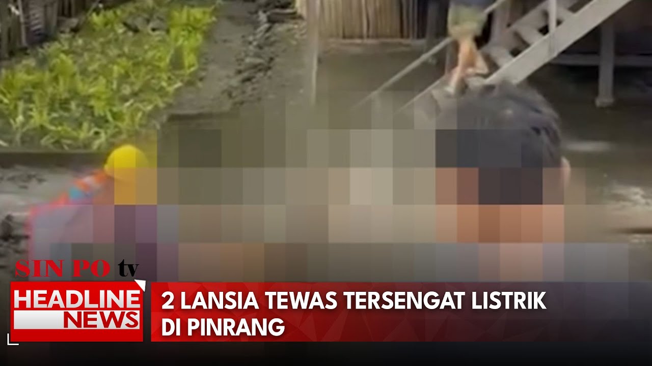 2 Lansia Tewas Tersengat Listrik di Pinrang