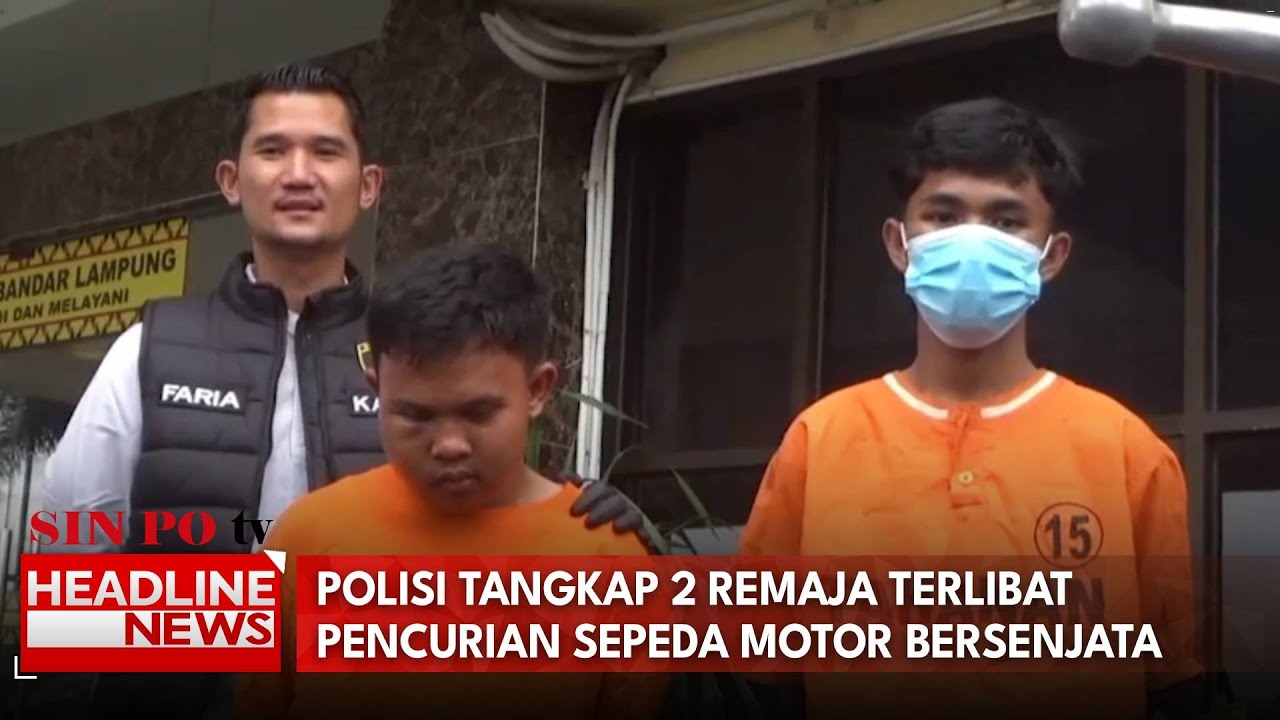 2 Remaja Terlibat 30 Kali Pencurian Sepeda Motor