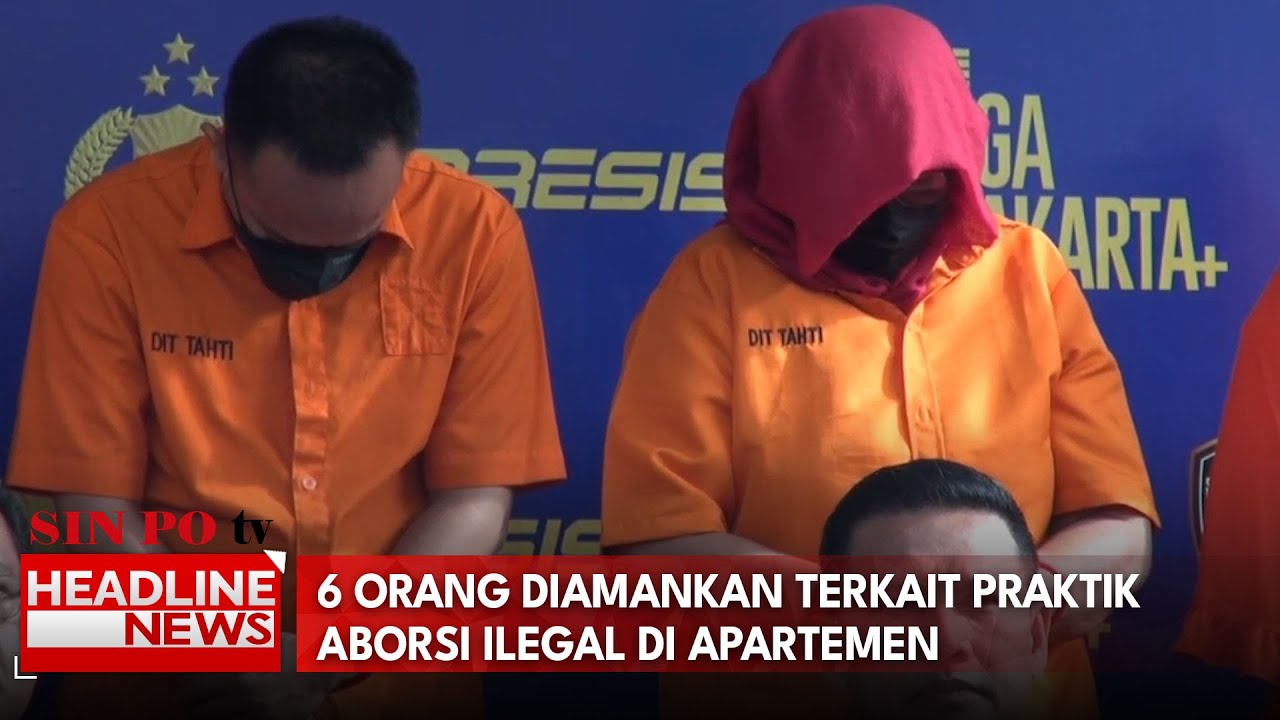 6 Orang Diamankan Terkait Praktik Aborsi Ilegal di Apartemen
