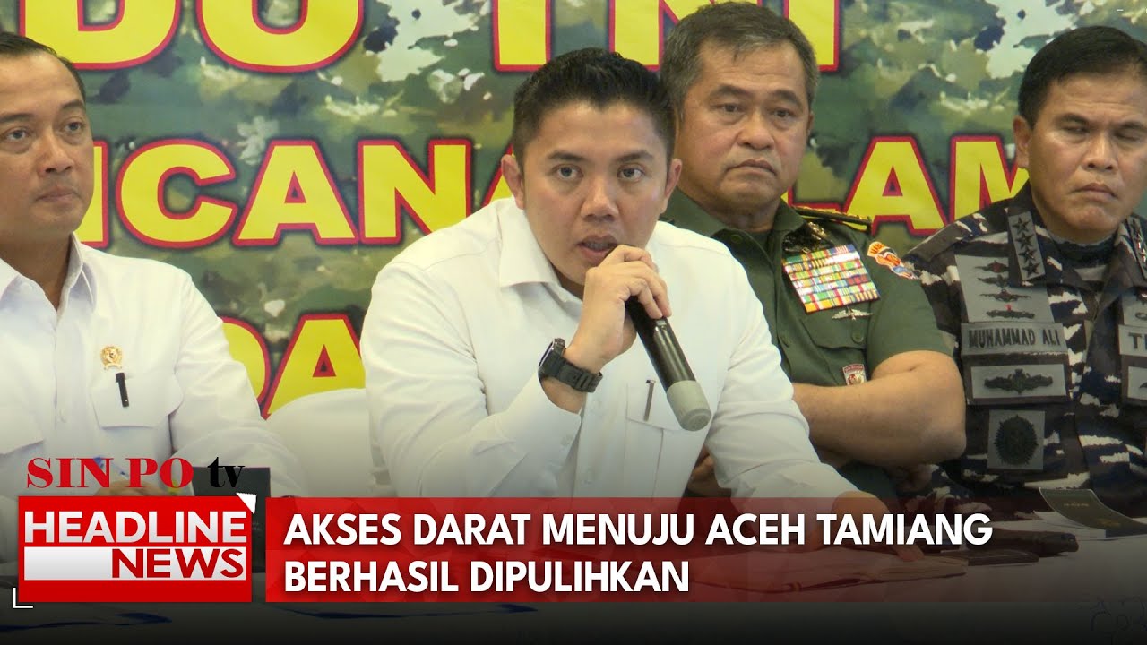 Akses Darat Menuju Aceh Tamiang Berhasil Dipulihkan