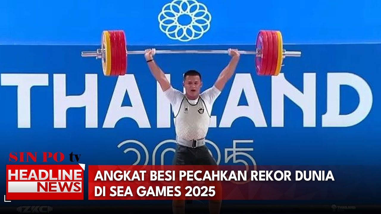 Angkat Besi Pecahkan Rekor Dunia di SEA Games 2025
