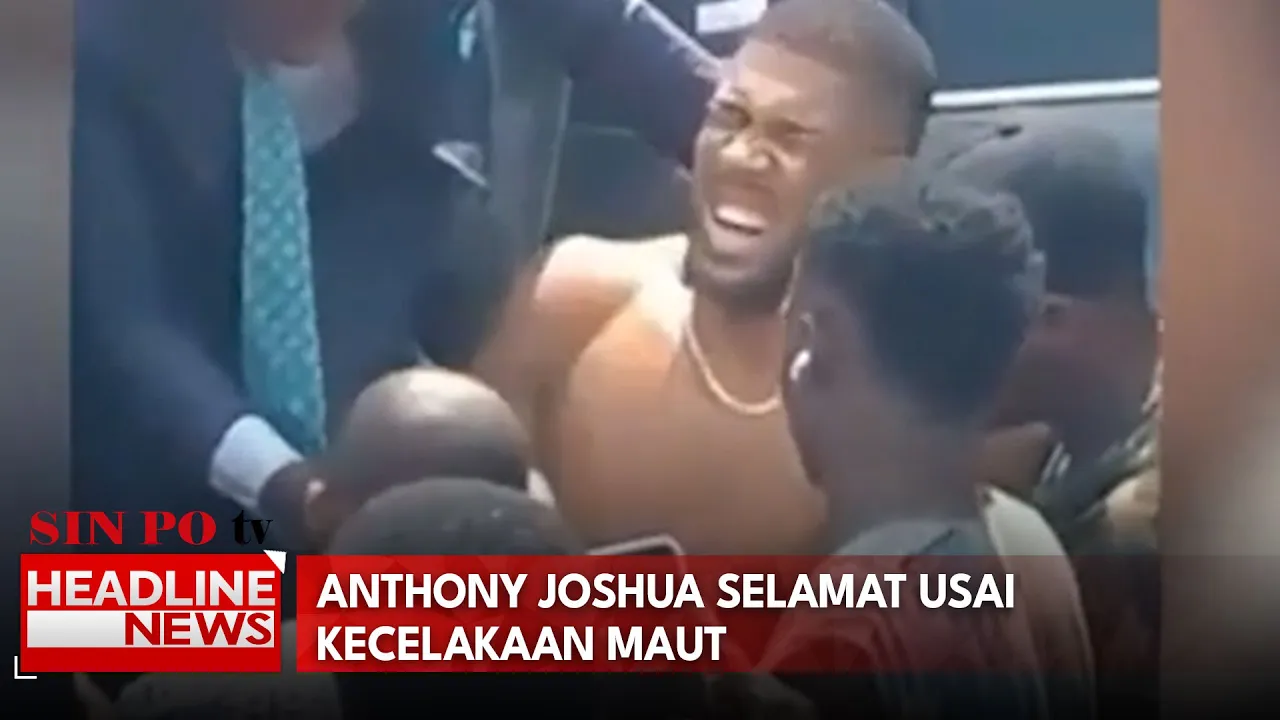 Anthony Joshua Selamat Usai Kecelakaan Maut
