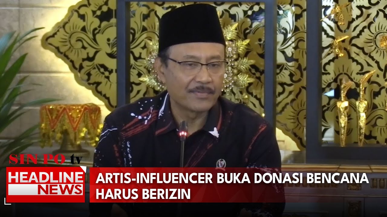 Artis-Influencer Buka Donasi Bencana Harus Berizin