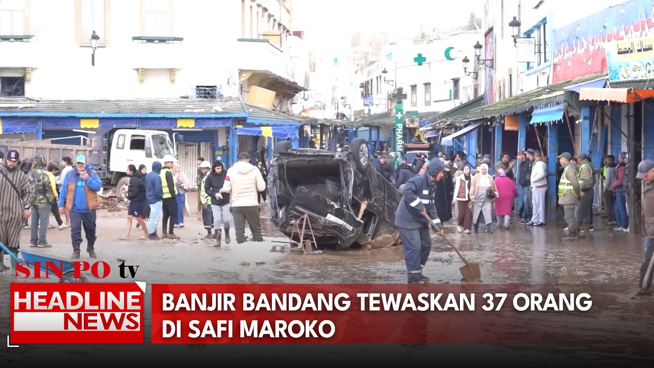 Banjir Bandang Tewaskan 37 Orang Di Safi Maroko
