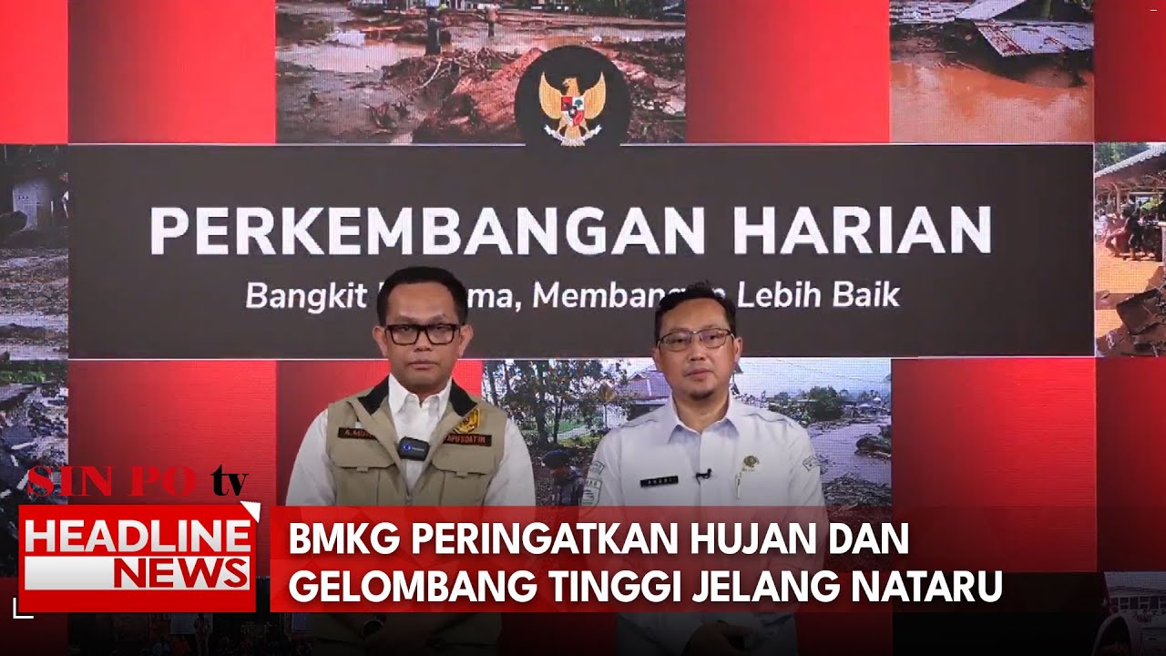 BMKG Peringatkan Hujan Dan Gelombang Tinggi Jelang Nataru