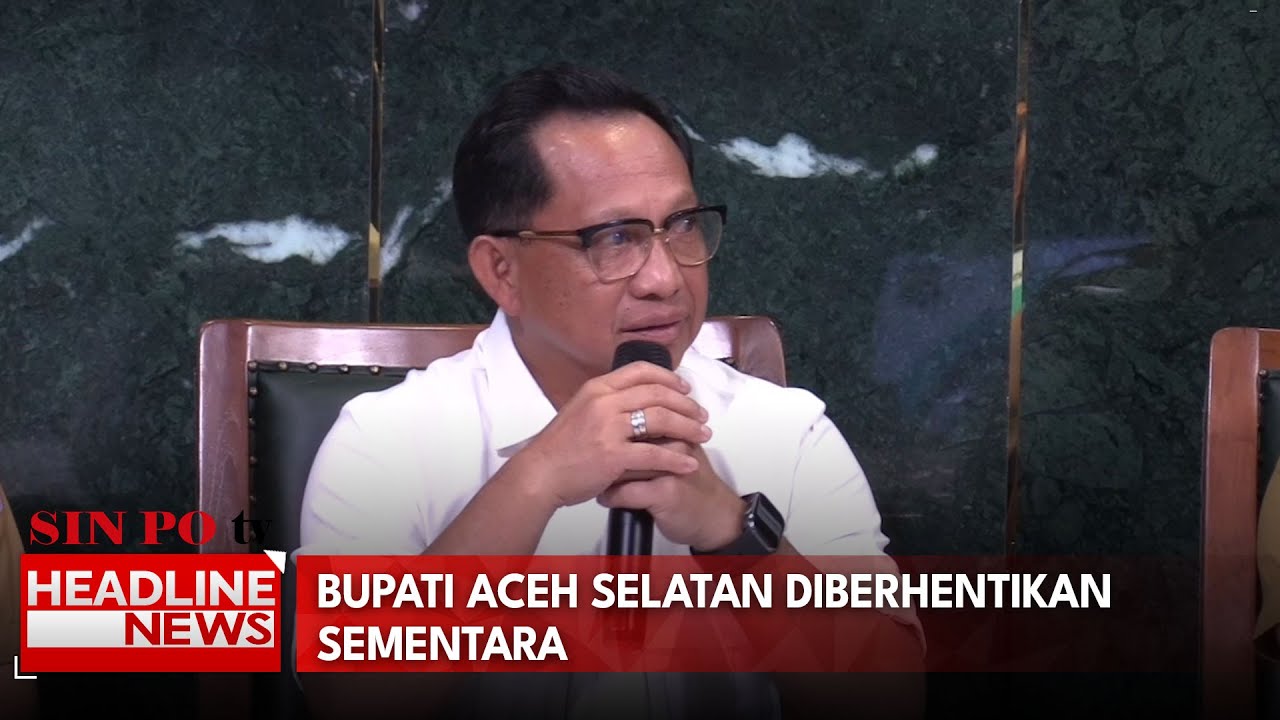 Bupati Aceh Selatan Diberhentikan Sementara