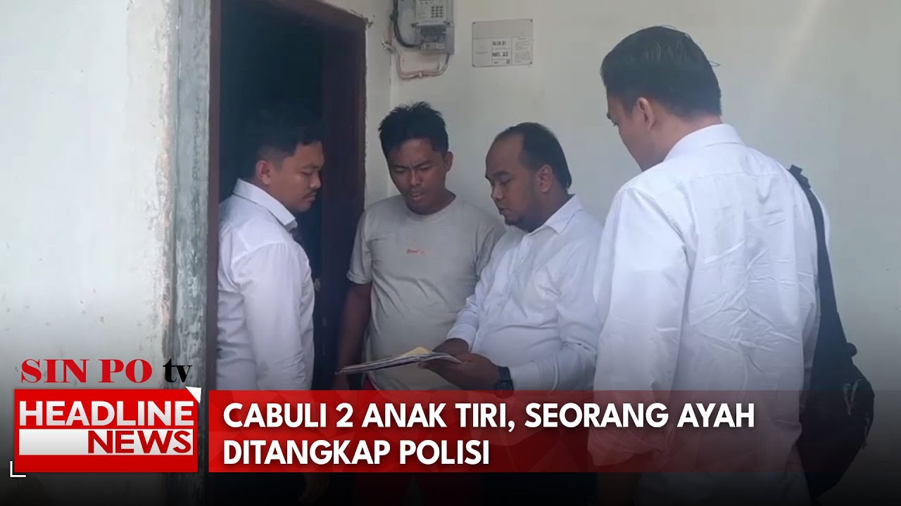 Cabuli 2 Anak Tiri, Seorang Ayah Ditangkap Polisi