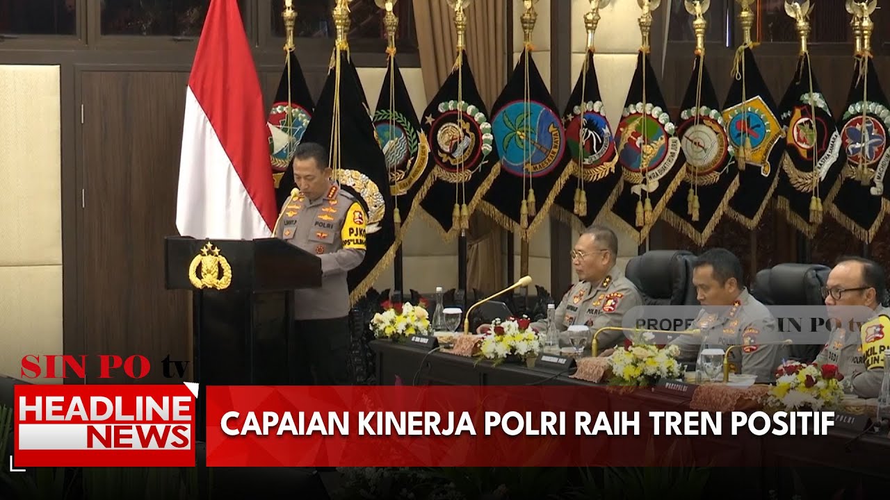 Capaian Kinerja Polri Raih Tren Positif