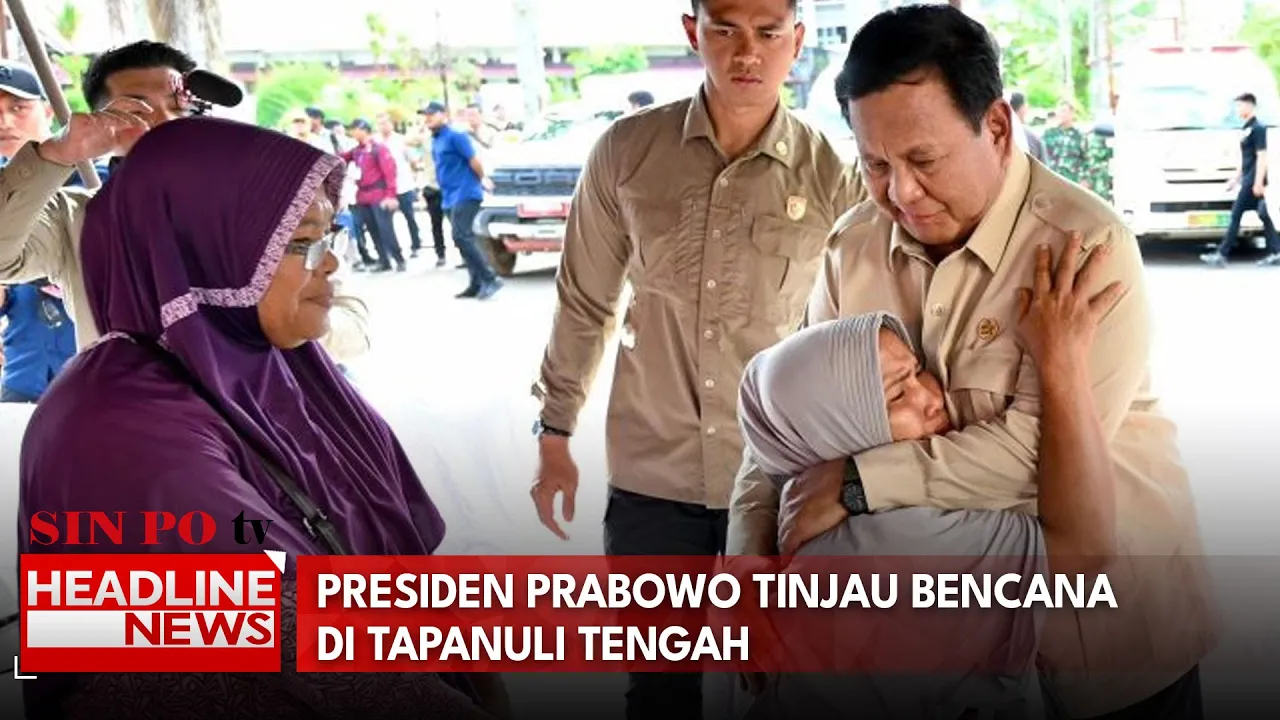 Cek Bencana di Tapanuli Tengah, Prabowo Tegaskan Pentingnya Solidaritas Nasional