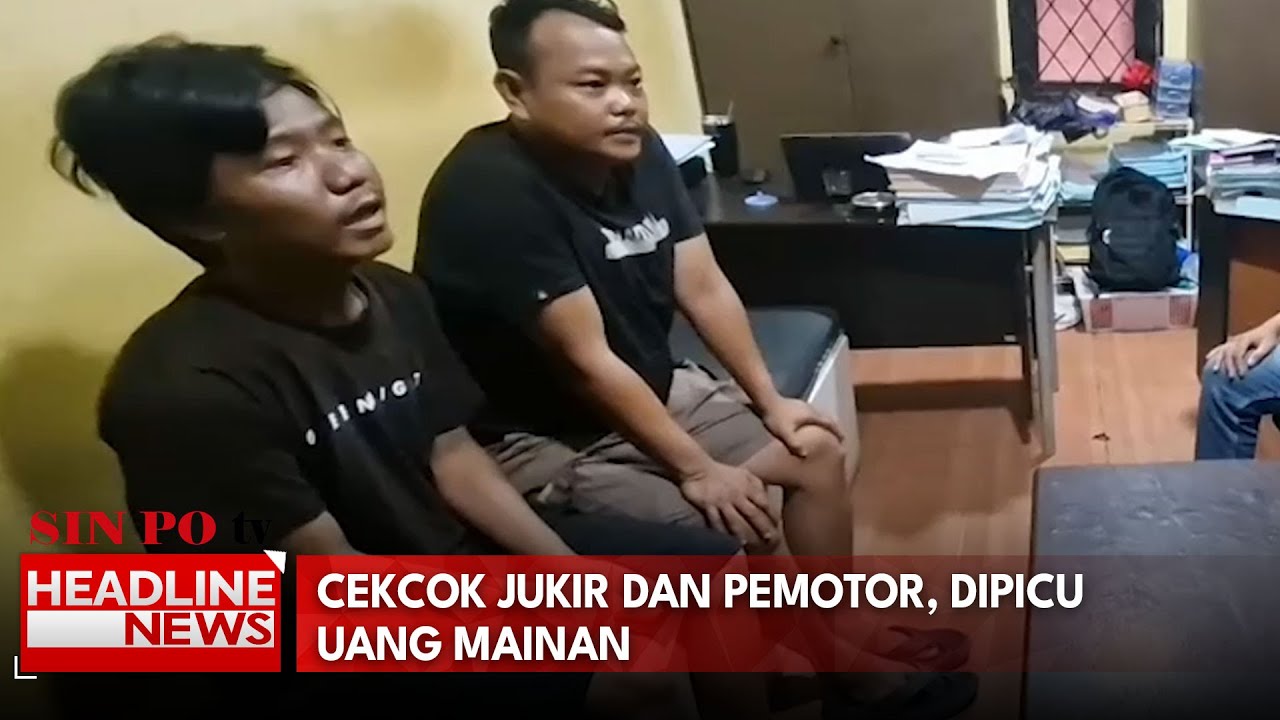 Cekcok Jukir Dan Pemotor, Dipicu Uang Mainan