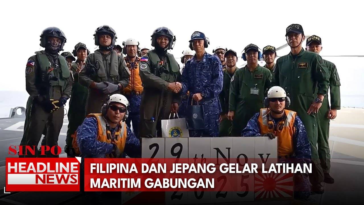 Filipina Dan Jepang Gelar Latihan Maritim Gabungan