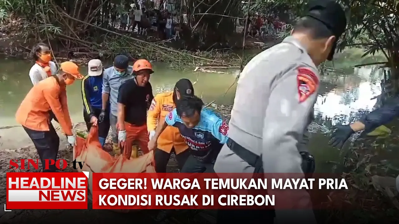 Geger! Warga Temukan Mayat Pria Kondisi Rusak Di Cirebon