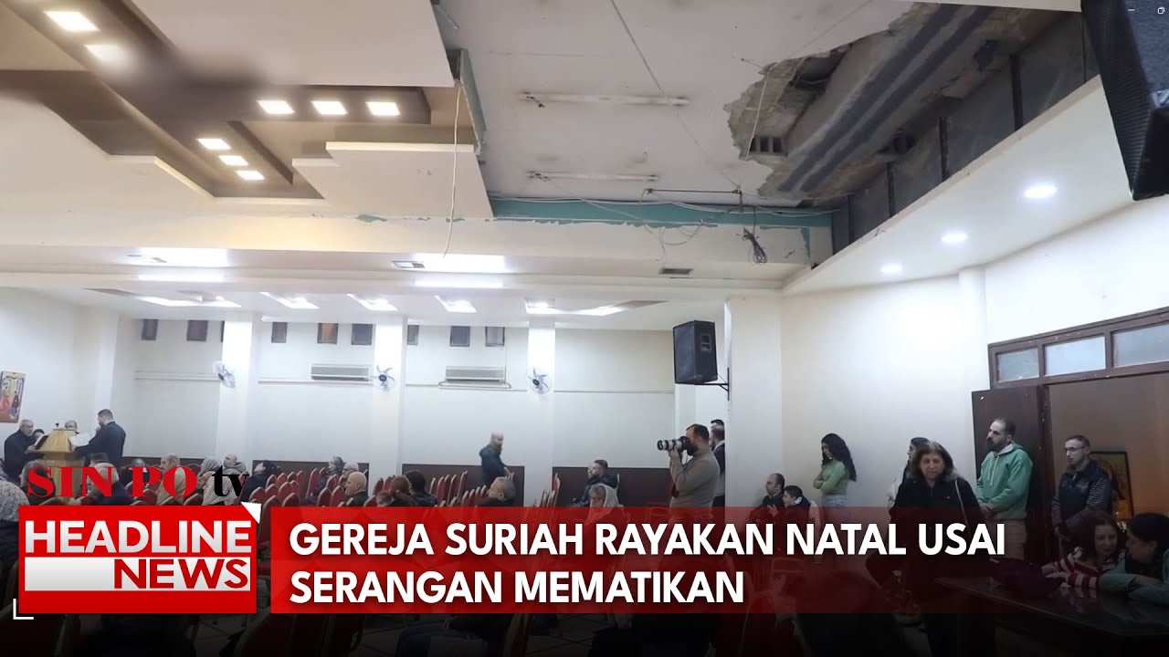Gereja Suriah Rayakan Natal Usai Serangan Mematikan