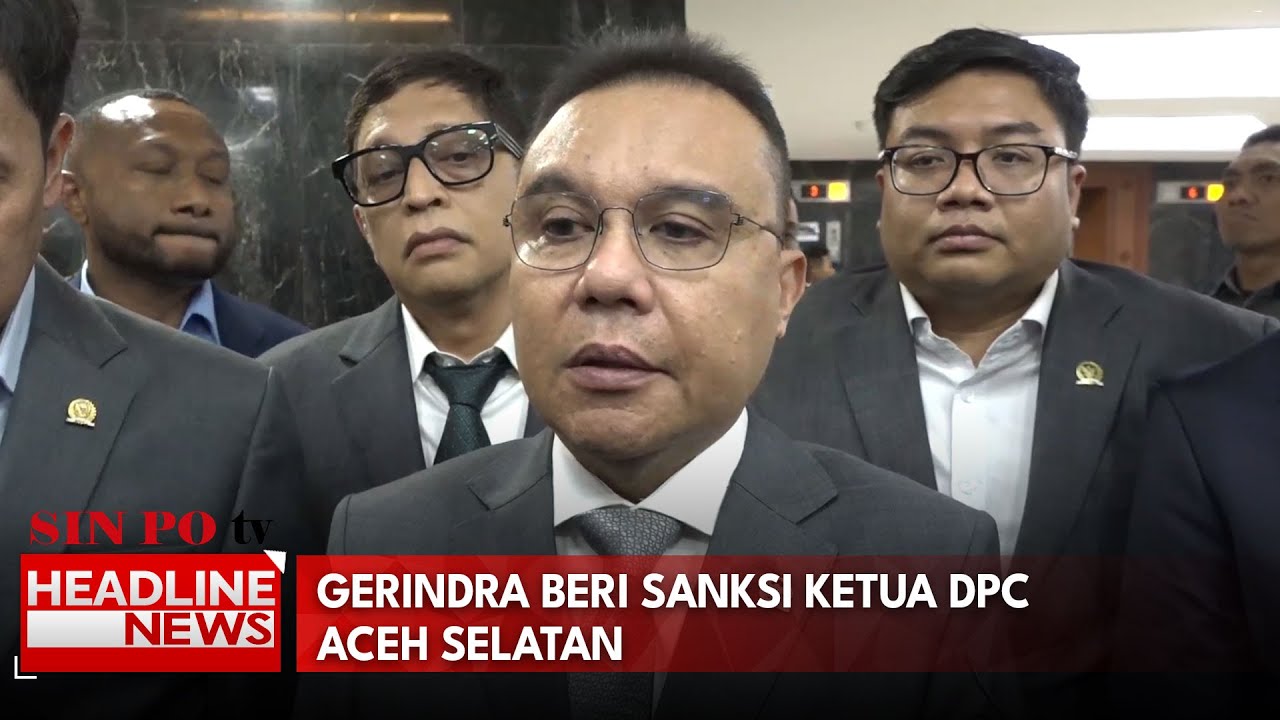 Gerindra Beri Sanksi Ketua DPC Aceh Selatan