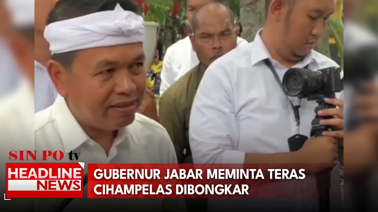 Gubernur Jabar Meminta Teras Cihampelas Dibongkar