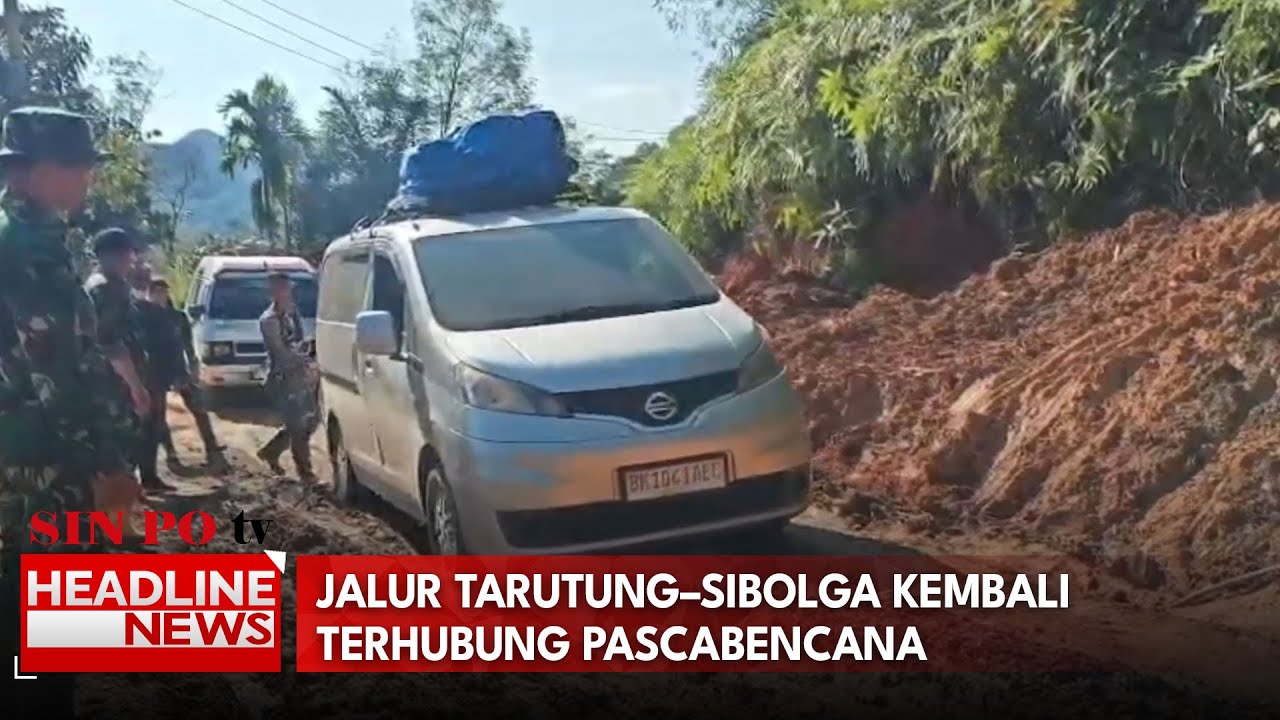 Jalur Tarutung–Sibolga Kembali Terhubung Pascabencana