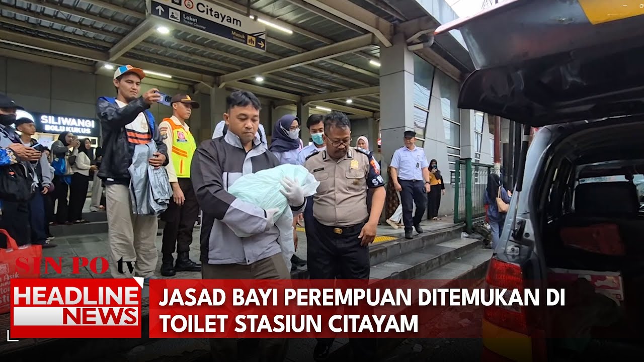 Jasad Bayi Perempuan Ditemukan Di Toilet Stasiun Citayam